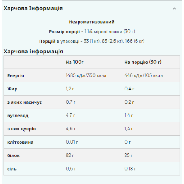 Казеїн повільного вивільнення - 1000 г без цвіту   Slow-Release Casein - 1000g Unflowered