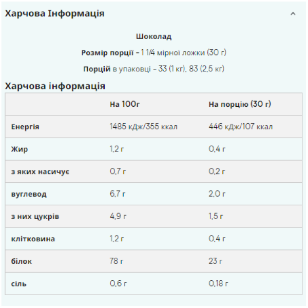 Казеїн повільного вивільнення - 2,5 кг шоколаду   Slow-Release Casein - 2.5kg Chocolate