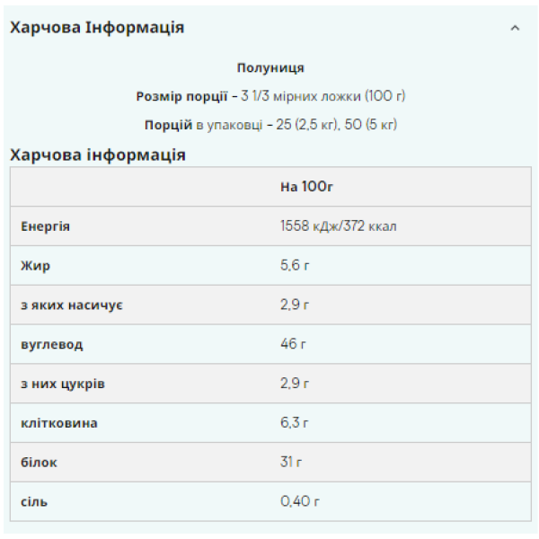  Гейнер Impact Weight Gainer V2 - 2500 г Полуниця - Вершки  Impact Weight Gainer V2 - 2500g Strawberry - Cream