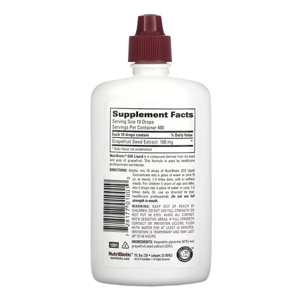 Рідкий концентрат GSE - 118 мл                                      GSE Liquid Concentrate - 118 ml