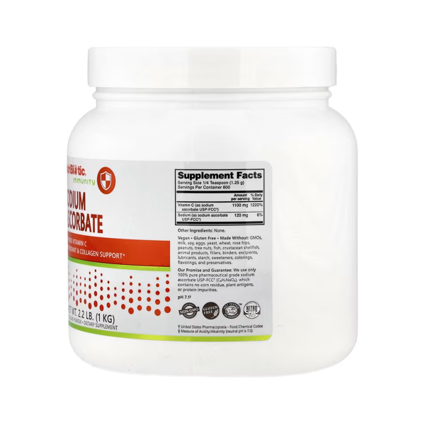   Аскорбат натрію - 1000 г                                          Sodium Ascorbate - 1000g
