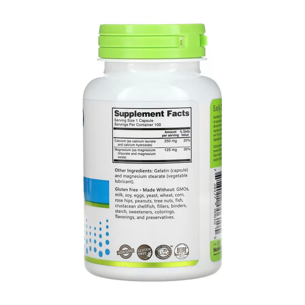  Кальцій-магній  100 капсул                                      Calcium Magnesium - 100 caps