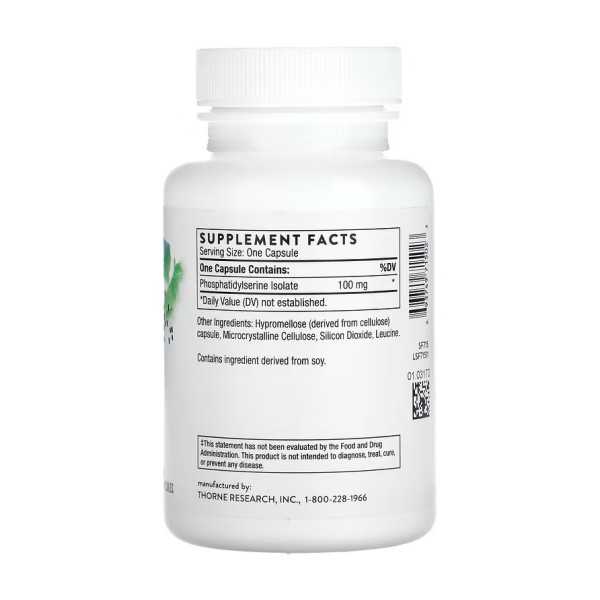 Phosphatidylserine - 60 caps  Phosphatidylserine - 60 caps