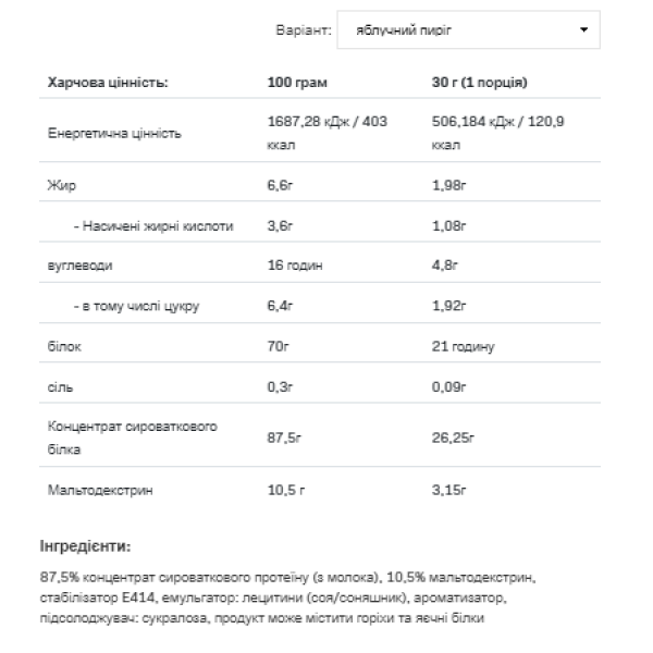 Сироватковий протеїн - 908 г шоколадної нуги Whey Protein - 908g Chocolate Nougat