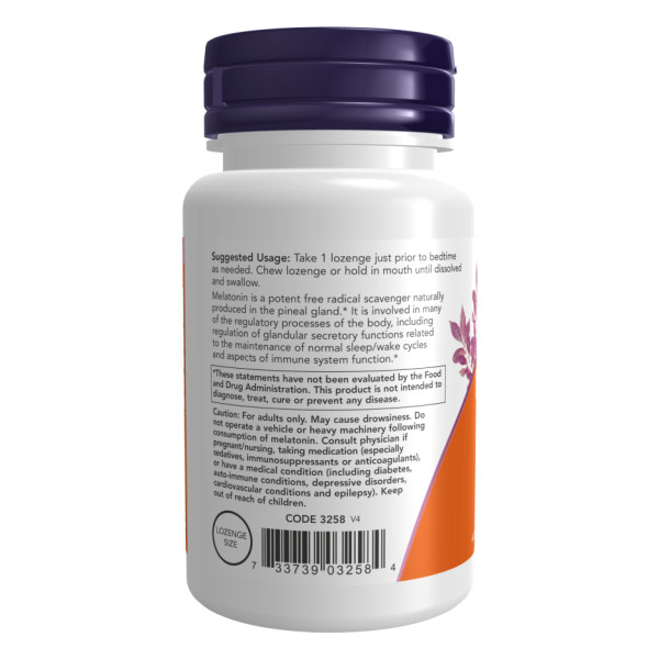 Мелатонін 3 мг - 180 пастилок      Melatonin 3mg - 180 lozenges