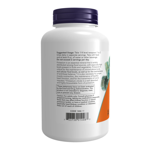 Порошок цитрату калію - 340 г     Potassium Citrate Powder - 12 oz