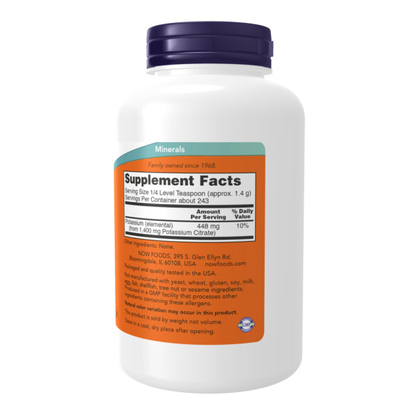 Порошок цитрату калію - 340 г     Potassium Citrate Powder - 12 oz