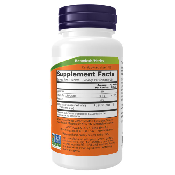  Хлорела 1000 мг - 60 таблеток        Chlorella 1000 mg - 60 Tabs