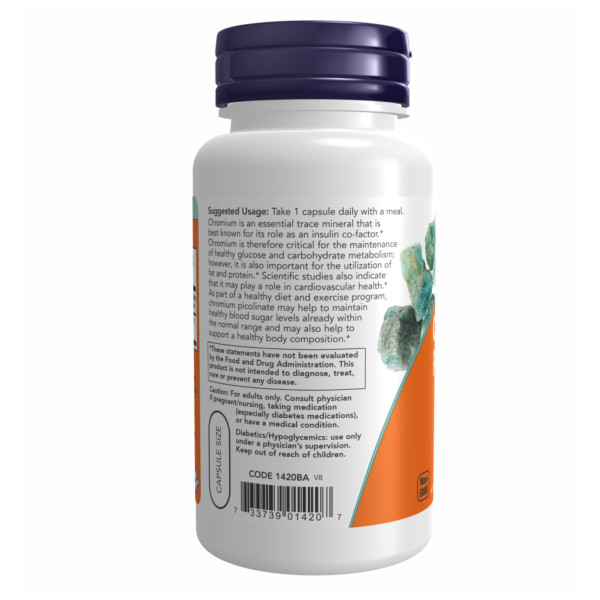  Піколінат хрому 200 мкг - 100 капсул       Chromium Picolinate 200mcg - 100caps
