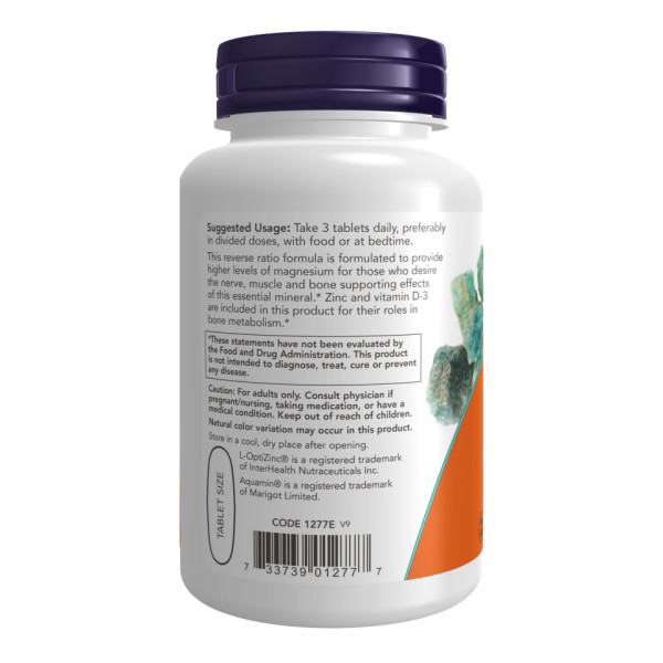 Магній та кальцій у співвідношенні 2:1 - 100 таблеток       Magnesium & Calcium 2:1 Ratio - 100 tabs