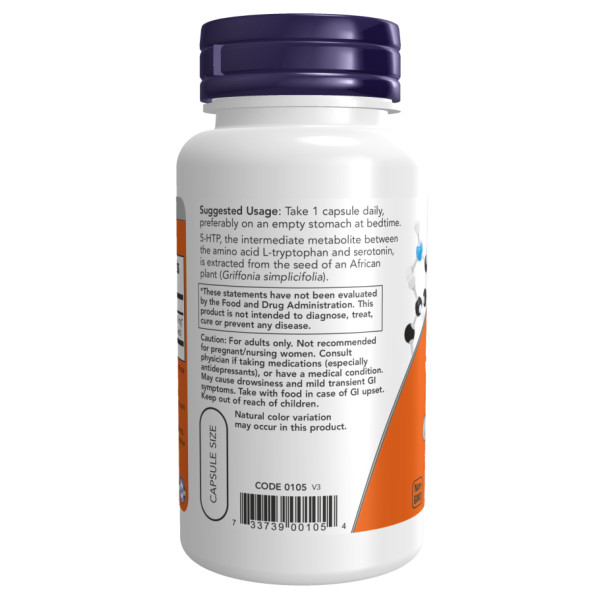 Амінокислота  5-HTP 100 мг - 60 капсул 5-HTP 100mg - 60 vcaps