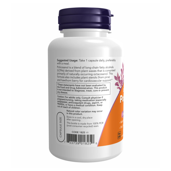 Полікозанол 40 мг Плюс - 90 капсул                      Policosanol 40mg Plus - 90 vcaps