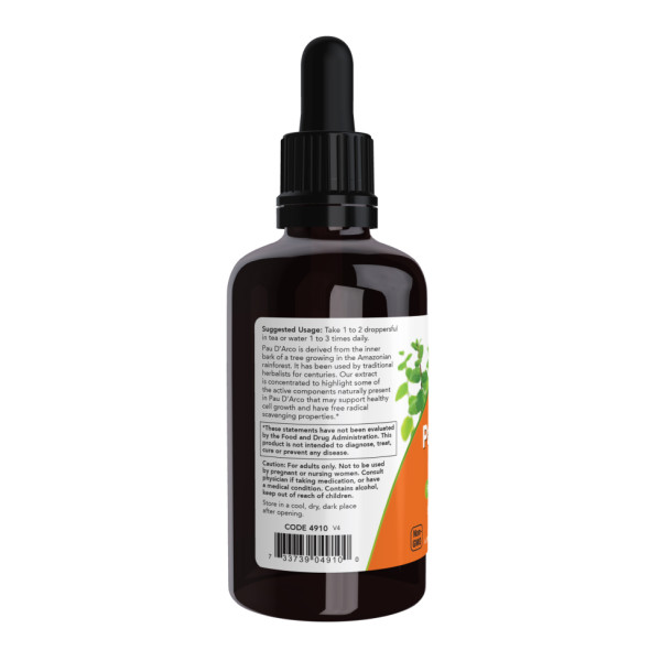 Рідкий екстракт Pau D'Arco - 59 мл (2 унції)      Pau D'Arco Extract Liquid - 59ml (2oz)