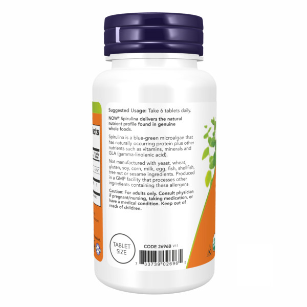 Спіруліна 500 мг - 200 таблеток     Spirulina 500 mg - 200 tabs