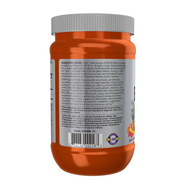 Порошок BCAA Blast - 600 г Тропічний пунш     BCAA Blast Powder - 600g Tropical Punch