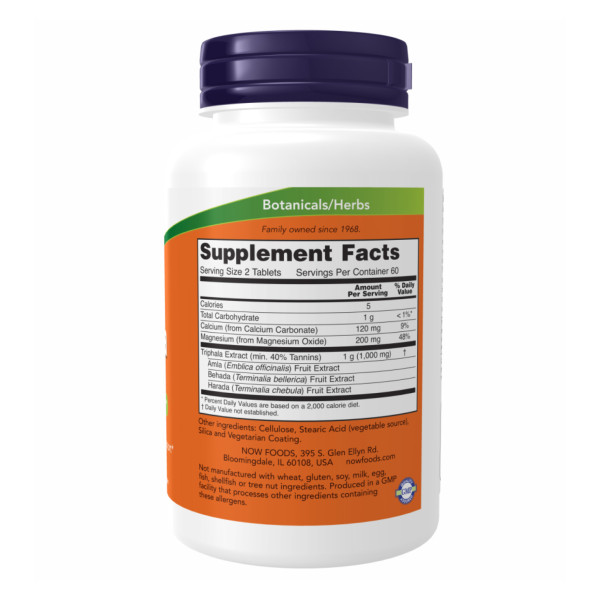    Трифала 500 мг - 120 таблеток     Triphala 500mg - 120 tabs