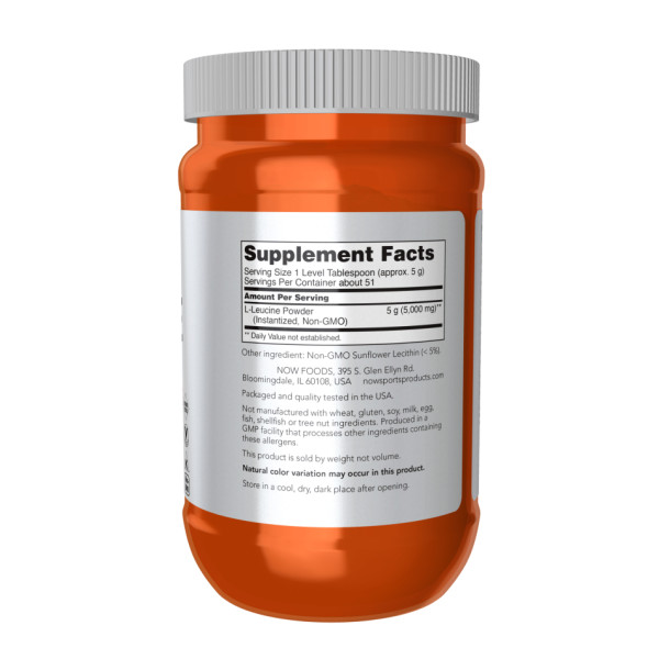  L-лейциновий порошок - 255 г                                    L-Leucine Powder - 255g