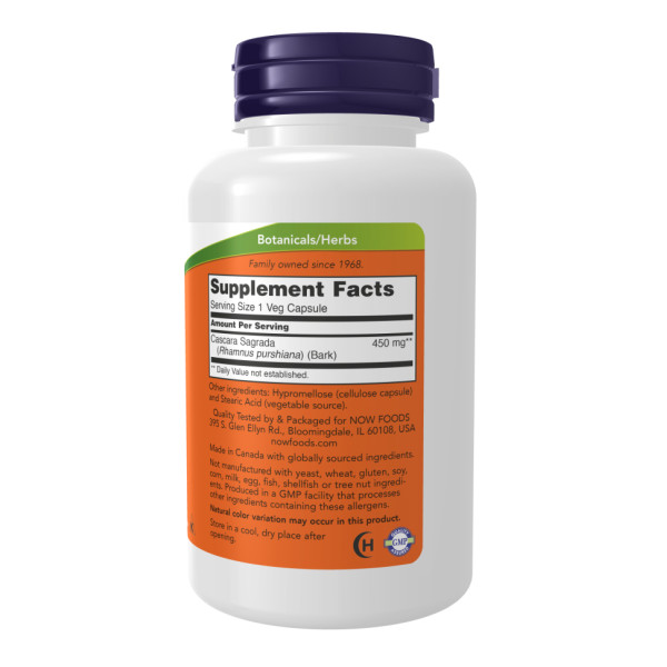 Cascara Sagrada 450 мг - 250 капсул        Cascara Sagrada 450 mg - 250 vcaps