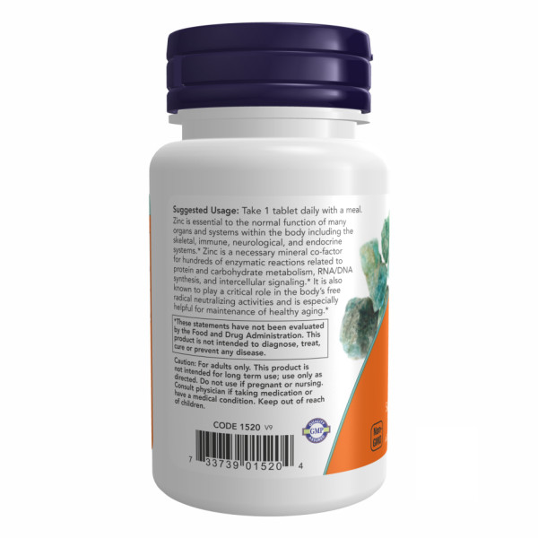   Глюконат цинку 50 мг - 250 таблеток   Zinc Gluconate 50 mg - 250 tabs