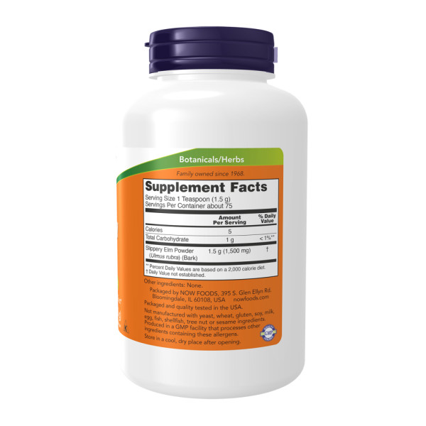 Порошок слизького в'яза - 113 г       Slippery Elm Powder - 113g