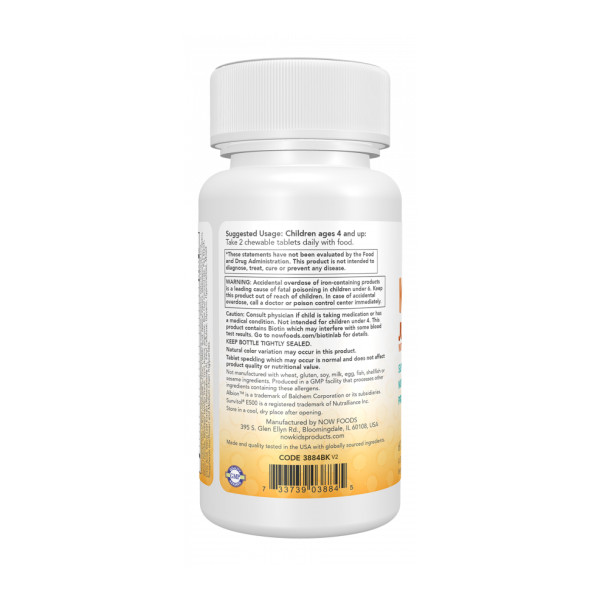 Жувальні таблетки Kid Vits™ Juicy Orange - 60 таблеток      Kid Vits™ Juicy Orange Chewable - 60 tabs
