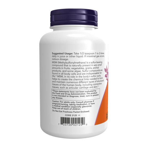 Порошок метилсульфонілметан - 454 г                                                     MSM Powder - 454g