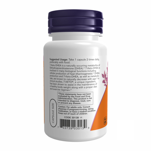 7-KETO 100 мг - 60 вегетаріанських капсул                7-KETO 100 mg - 60 vcaps