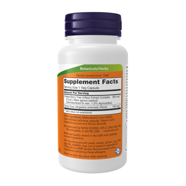 Екстракт вітексу з цнотливих ягід 300 мг - 90 капсул        Chaste Berry Vitex Extract 300 mg - 90 vcaps
