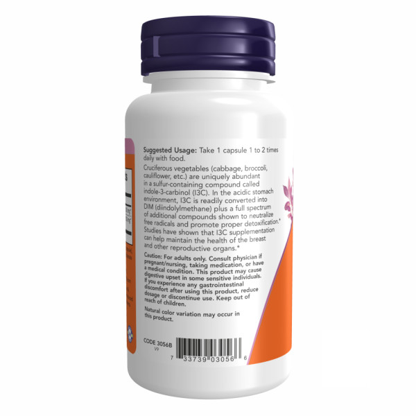 Індол-3-карбінол (I3C) 200 мг - 60 капсул                   Indole-3-Carbinol (I3C) 200 mg - 60 vcaps