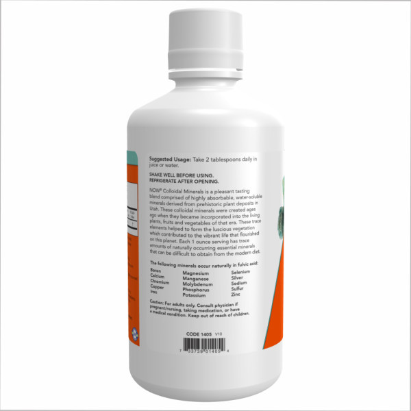 Рідкі колоїдні мінерали - 946 мл                               Colloidal Minerals Liquid - 32oz
