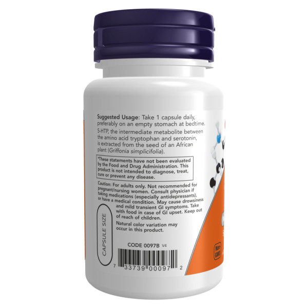 Амінокислота   5-HTP 50 мг - 30 капсул    5-HTP 50mg - 30 vcaps