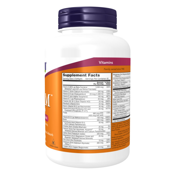  Мультивітаміни для чоловіків Адам - ​​90 м'яких капсул                                               Adam - 90 softgels