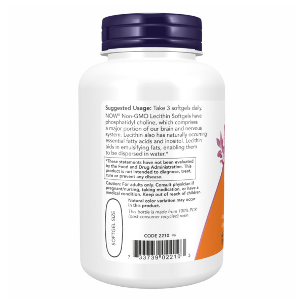   Лецитин 1200 мг - 100 капсул     Lecithin 1200mg - 100 Sgels