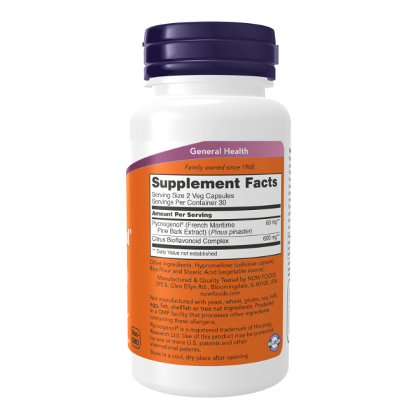   Пікногенол 30 мг - 60 капсул   Pycnogenol 30mg - 60 vcaps