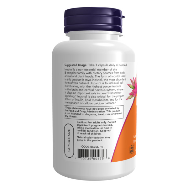 Інозитол 500 мг - 100 капсул    Inositol 500mg - 100caps