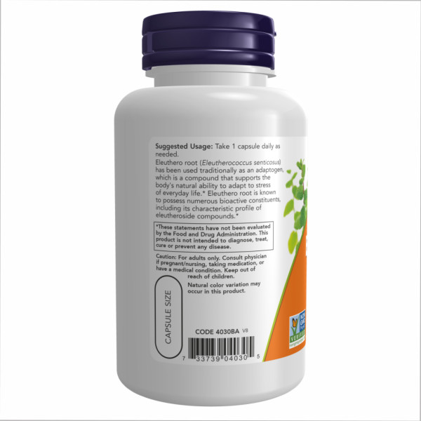 Елеутерококки 500 мг - 250 капсул                            Eleuthero 500mg - 250 vcaps