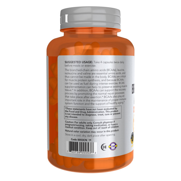 Амінокислоти Branch-Chain - 120 капсул            Branch-Chain Amino - 120 vcaps