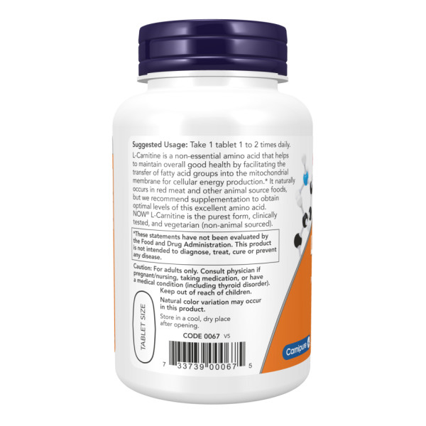 Карнітин тартрат 1000 мг - 100 таблеток               Carnitine Tartrate 1000mg - 100 tabs