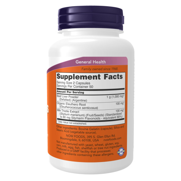 Екстракт печінки - 100 капсул                                   Liver Extract - 100 caps