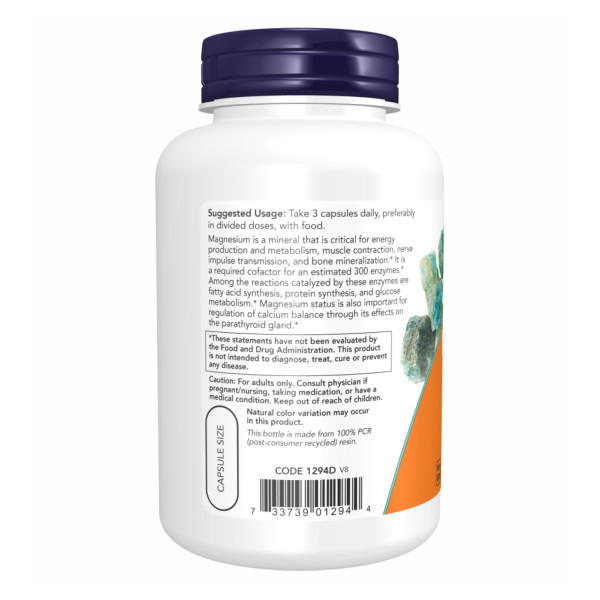 Цитрат магнію - 240 капсул                                Magnesium Citrate - 240 vcaps