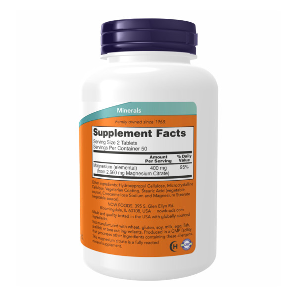 Цитрат магнію 200 мг - 250 таблеток     Magnesium Citrate 200mg - 250 tabs