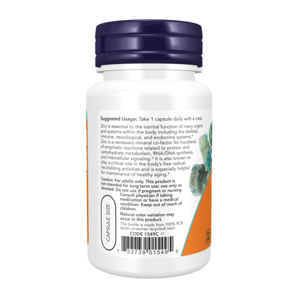 Піколінат цинку 50 мг - 30 капсул    Zinc Picolinate 50 mg - 30 vcaps
