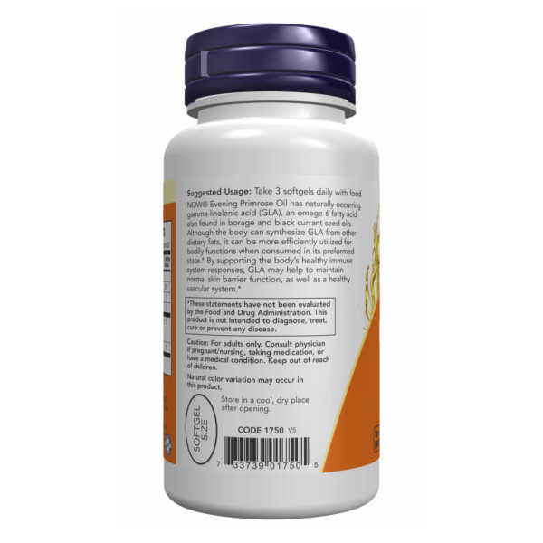     Примула вечірня 500 мг - 250 капсул           Evening Primrose 500mg - 250 sgels