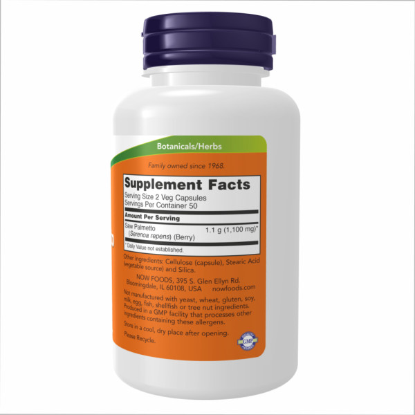    Пальмета Серенада 550 мг - 250 капсул              Saw Palmetto 550mg - 250 vcaps