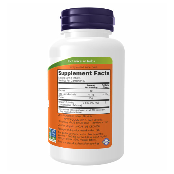 Спіруліна 1000 мг - 240 таблеток                                   Spirulina 1000mg - 240 tabs