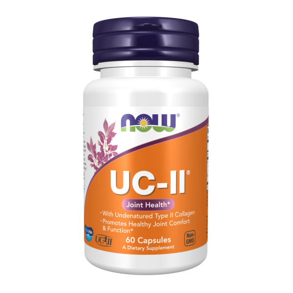 Колаген UC-II® типу II 40 мг - 60 вегетаріанських капсул         UC-II® Type II Collagen 40mg - 60 vcaps