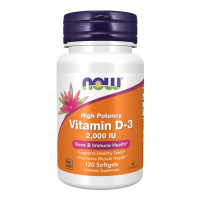 VIT D-3 2000 IU - 120 sgels (Пошкоджена банка)