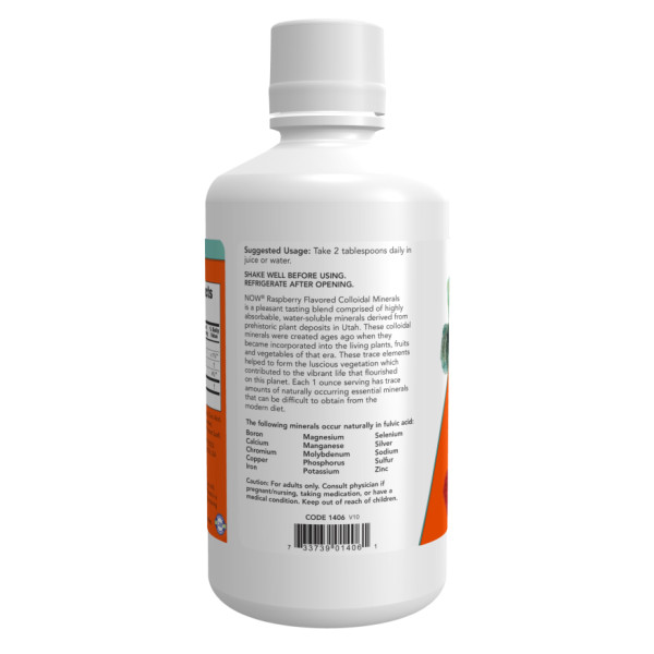Колоїдні мінерали Малина - 946 мл                           Colloidal Minerals Raspberry - 32oz