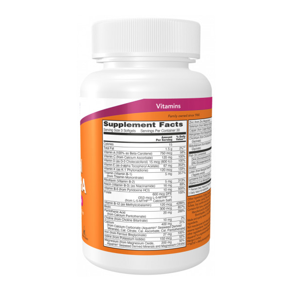 Пренатальні гелі + DHA - 180 м'яких капсул       Prenatal Gels + DHA - 180 softgels