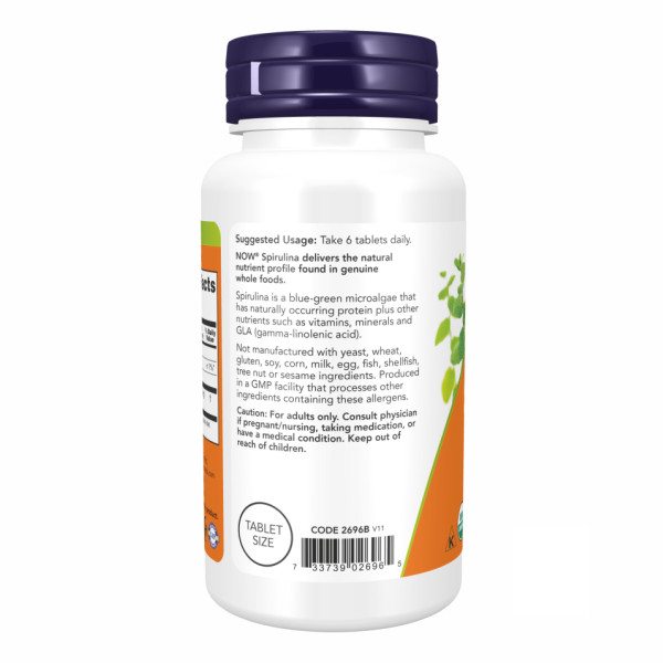 Спіруліна 500 мг - 100 таблеток     Spirulina 500 mg - 100 tabs